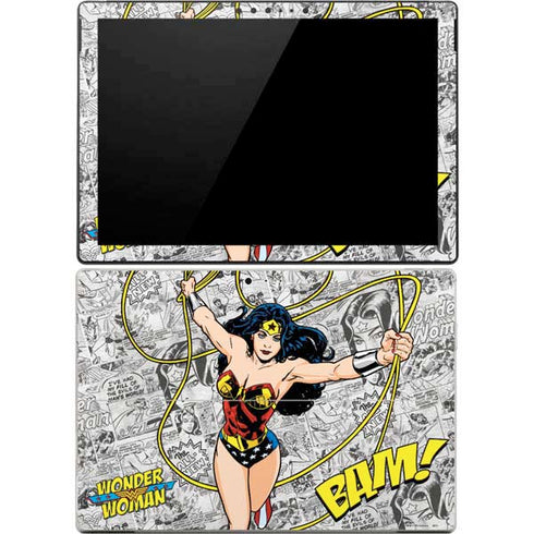 DC Comics Wonder Woman Classic Action Pose Surface Pro 4 Skin